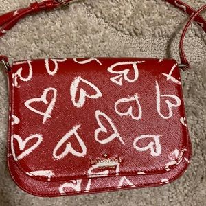 Kate Spade heart purse.   Never used and in excellent condition